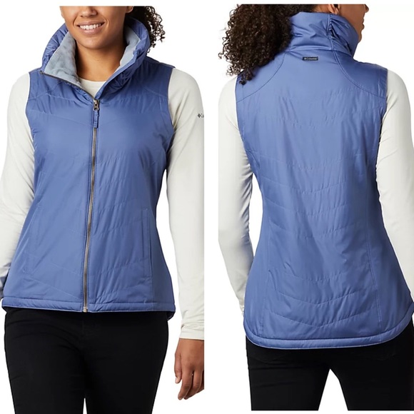 NWT Columbia Blue Marion Junction EXS Vest - Picture 1 of 10